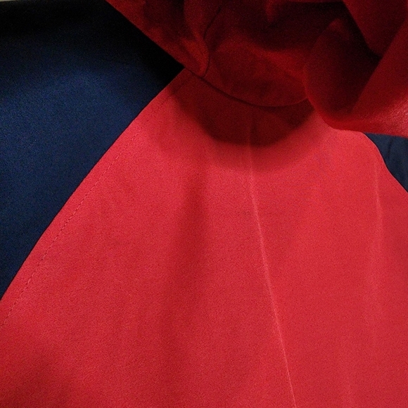 Mother Karen's Red Blue Coat. Men's size Large. - Picture 14 of 14